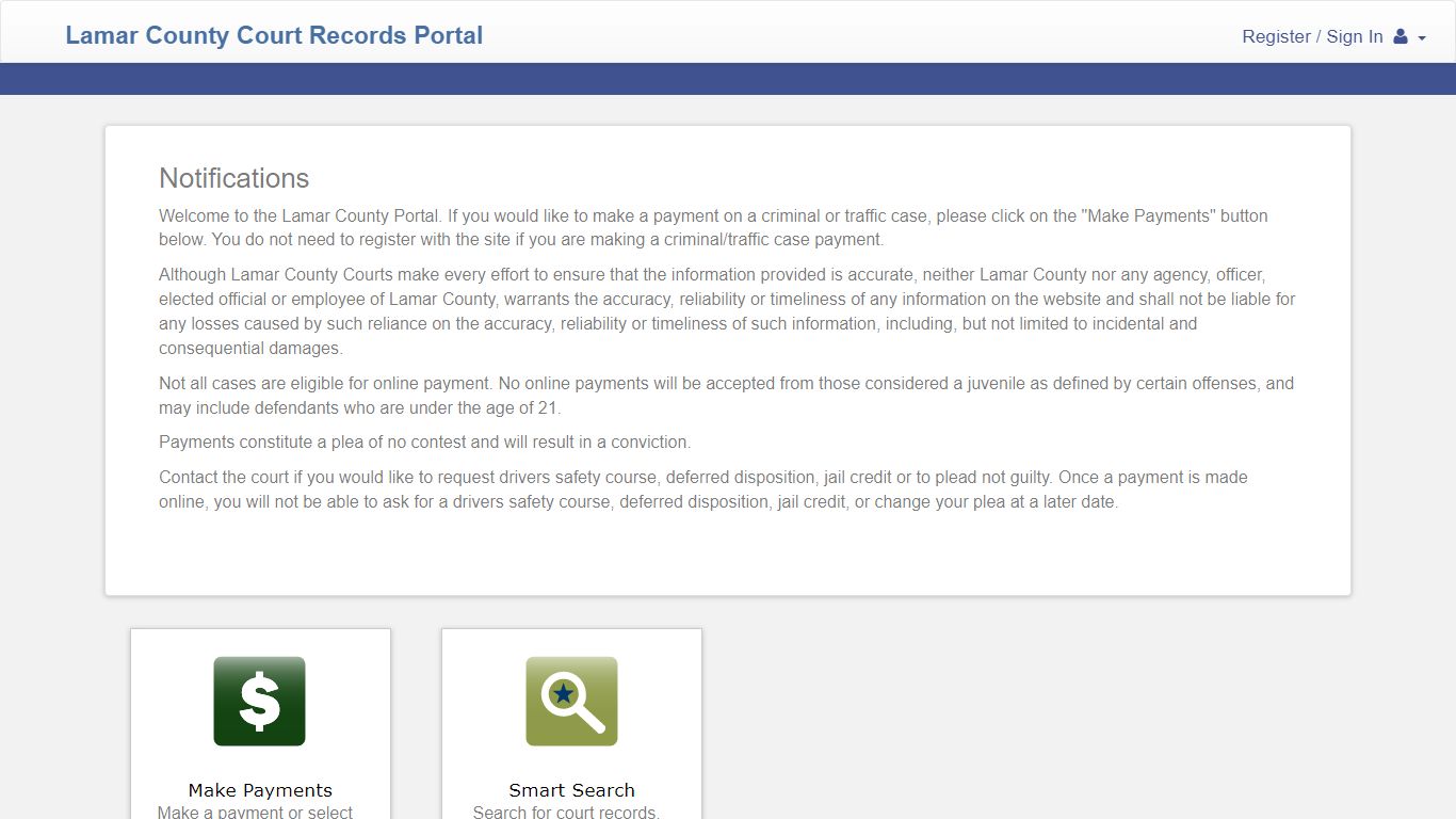 Lamar County Court Records Portal